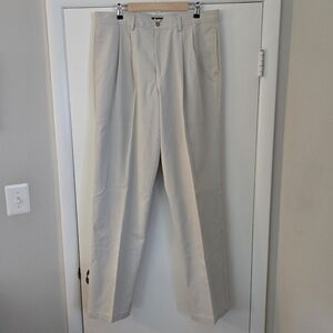 Dockers Pleated Chino Khaki Pants Big And Tall 38x38